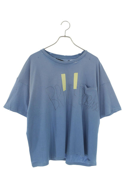 Paly Hollywood BRUCE POKET TEE Vintage Pocket Blue Size XL