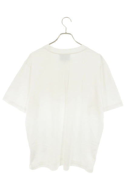CASABLANCA Logo Print T-Shirt White Size XL