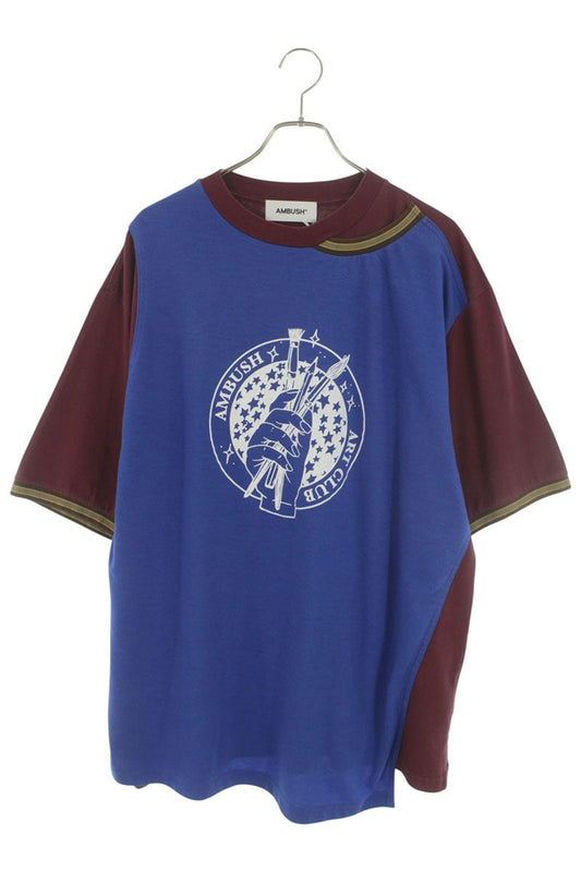 AMBUSH Front Layered T-Shirt Multi Cotton Size XL