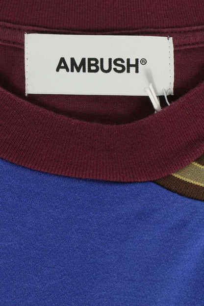 AMBUSH Front Layered T-Shirt Multi Cotton Size XL