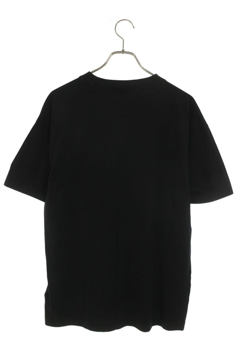 Palm Angels Studs Logo T-Shirt Black Cotton Size L