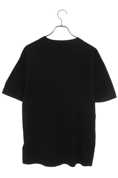 Palm Angels Studs Logo T-Shirt Black Cotton Size L