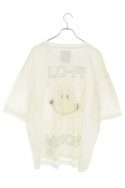 MIHARAYASUHIRO Smiley Face Print T-Shirt White Size 48