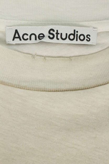 ACNE STUDIOS Logo Print Relaxed Fit Vintage T-Shirt Size XXS