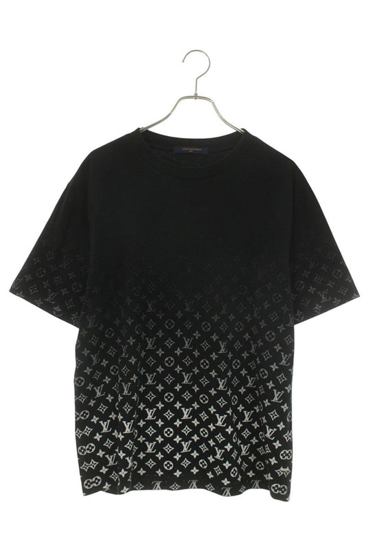 LOUISVUITTON Monogram Gradient T-Shirt Black Size XL