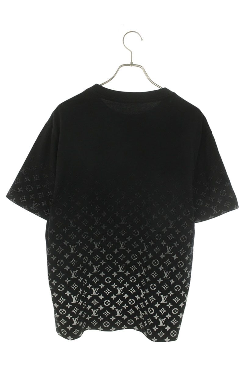 LOUISVUITTON Monogram Gradient T-Shirt Black Size XL