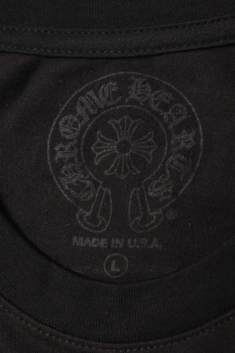Chrome Hearts Back Horseshoe Print T-Shirt Size L