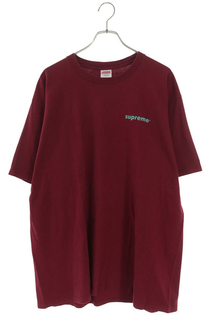 SUPREME 25SS Fuck The Money Back Print T-Shirt Red Size XL