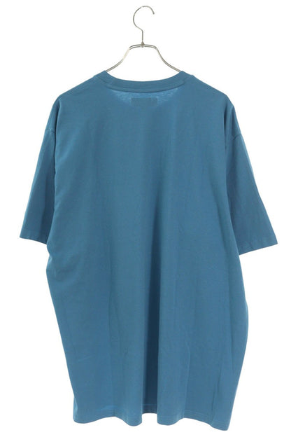 SUPREME 24SS Washed Tag Logo T-Shirt Light Blue Size XL