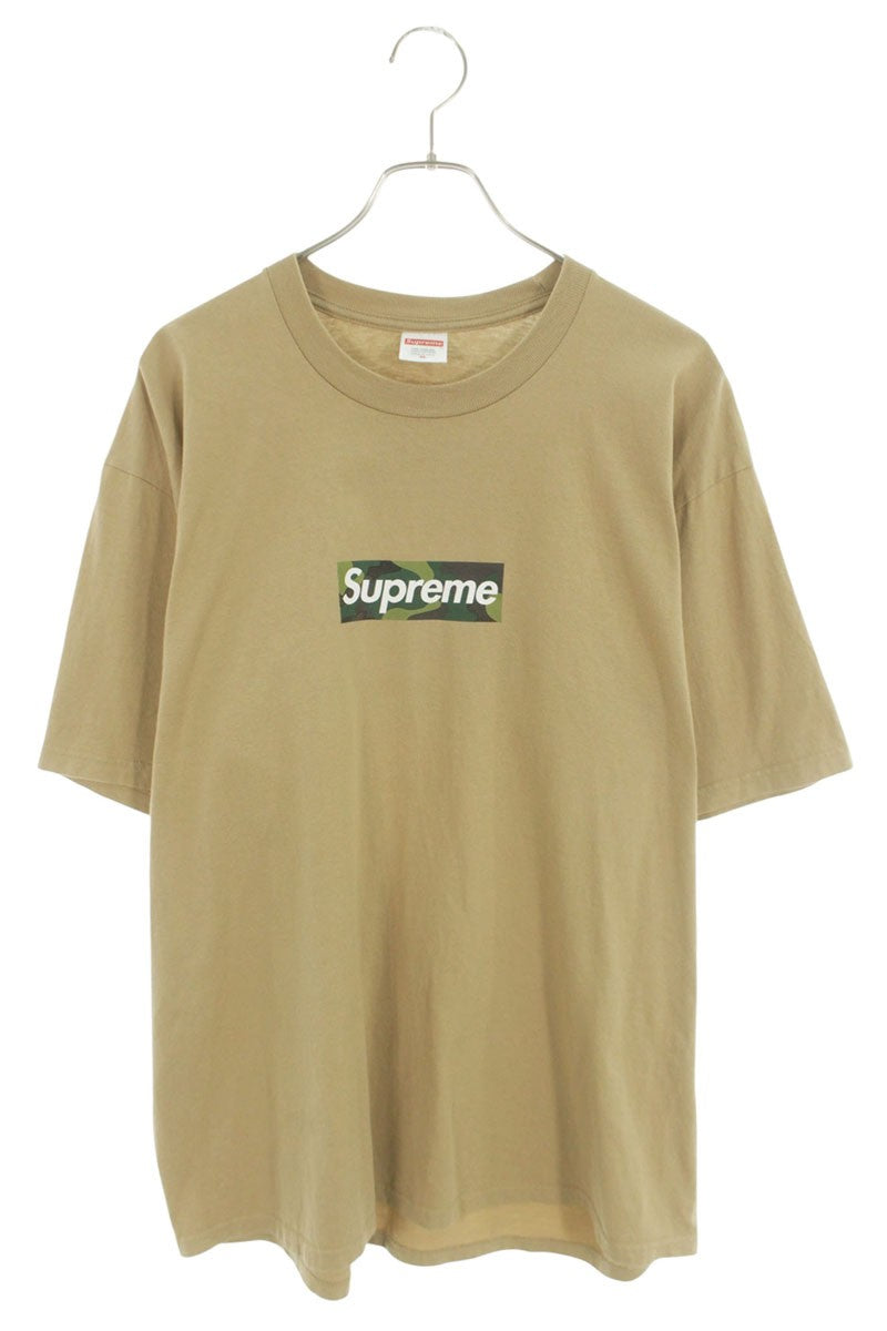 SUPREME 23AW Box Logo T-Shirt Beige Size XL
