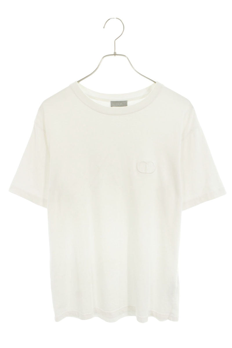 DIOR CD Icon Heavy Cotton T-Shirt White Size S