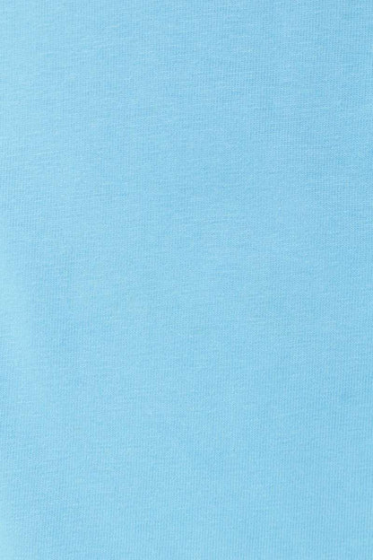 BALENCIAGA BB Logo Embroidered T-Shirt Blue Size L
