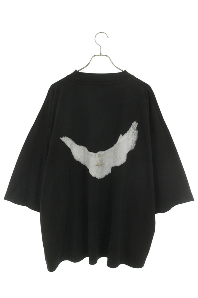 GAP x YEEZY Back Print Oversized T-Shirt Black Size S