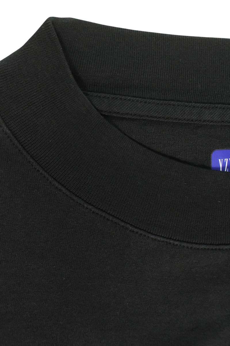 GAP x YEEZY Back Print Oversized T-Shirt Black Size S