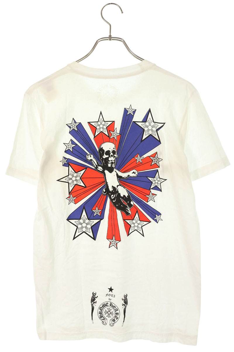 Chrome Hearts Foti Print T-Shirt White Size S