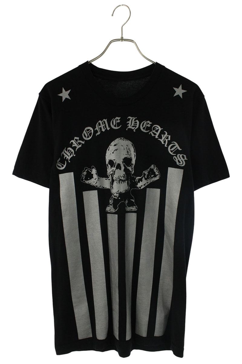 Chrome Hearts FOTI Print T-Shirt Black/Silver Size M