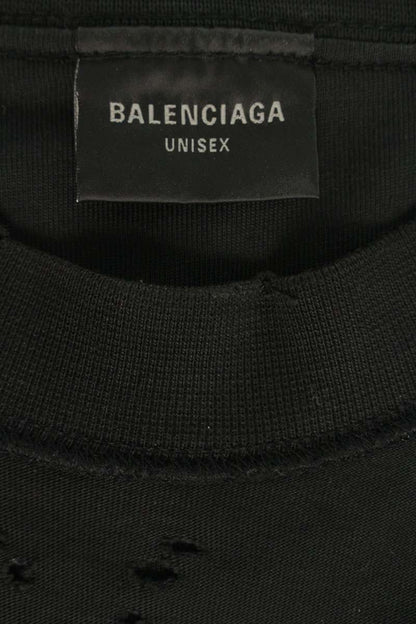 BALENCIAGA Inside-Out T-Shirt Black/Red Size 3