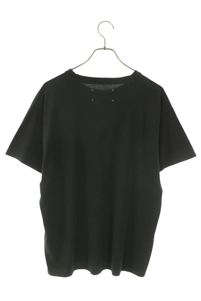 Maison Margiela Stamp Logo Print T-Shirt Black Size S