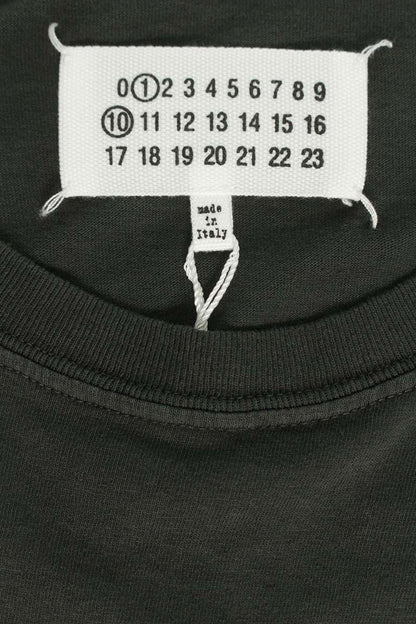 Maison Margiela Stamp Logo Print T-Shirt Black Size S