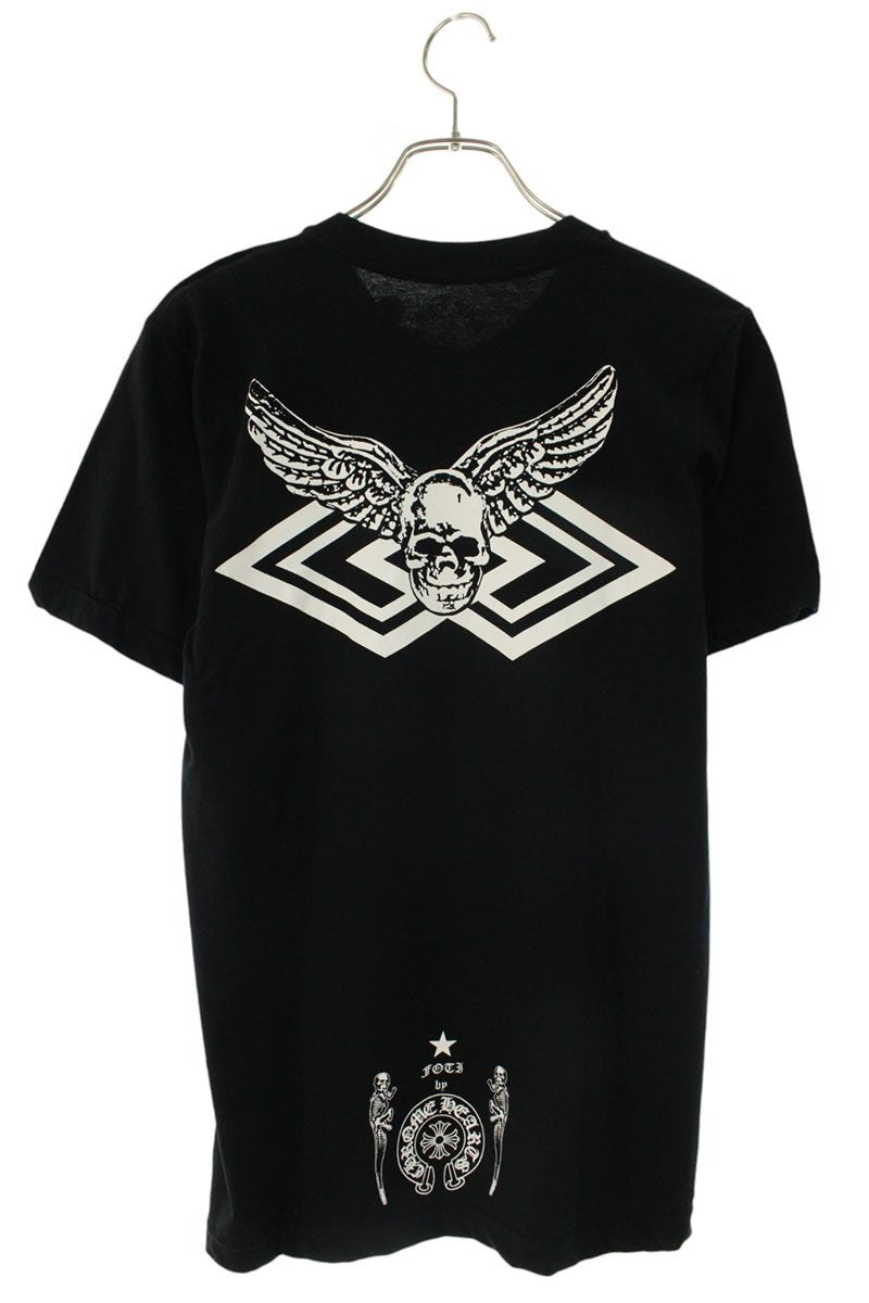 Chrome Hearts Front FOTI Print T-Shirt Black/White Size S