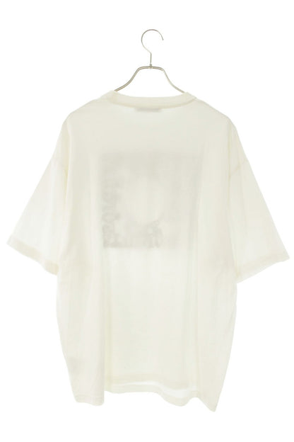 ACNE STUDIOS Front Embroidered Design T-Shirt White Size S