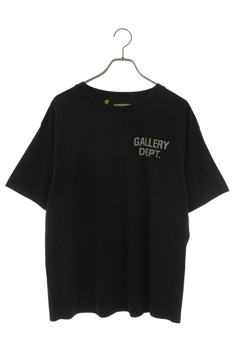 GALLERY DEPT Logo Print T-Shirt Black Size M