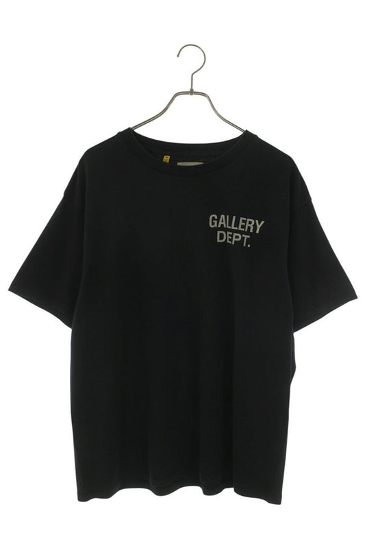 GALLERY DEPT Logo Print T-Shirt Black Size M