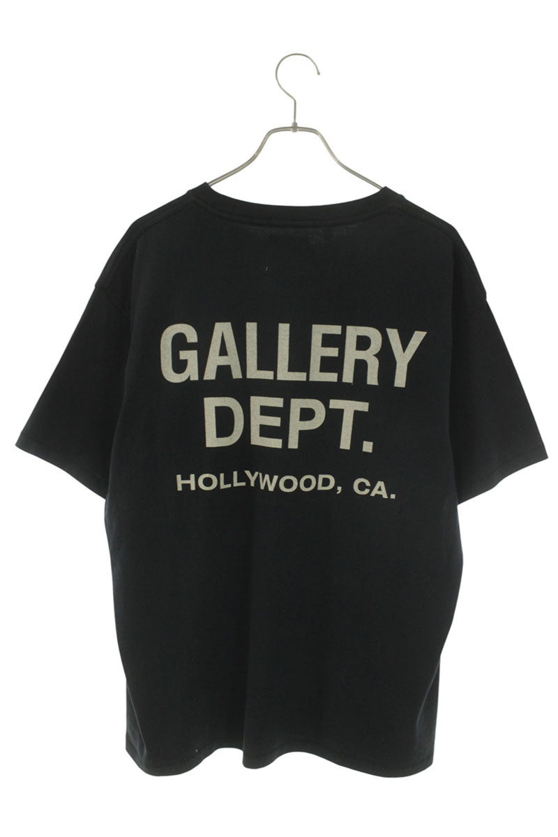 GALLERY DEPT Logo Print T-Shirt Black Size M
