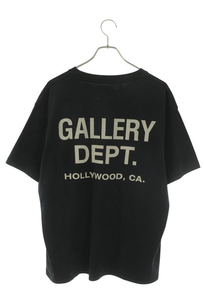 GALLERY DEPT Logo Print T-Shirt Black Size M