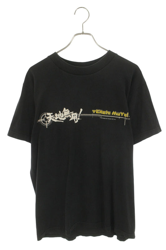 VINTAGE Tenchi Muyo Graphic Print Cotton T-Shirt Size L