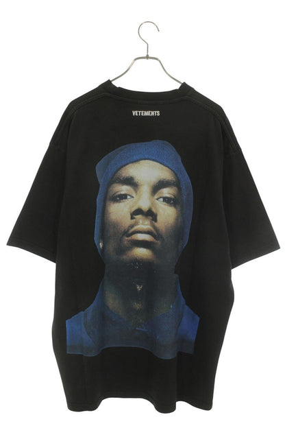 VETEMENTS 16AW Artist Photo Print T-Shirt Black Size M
