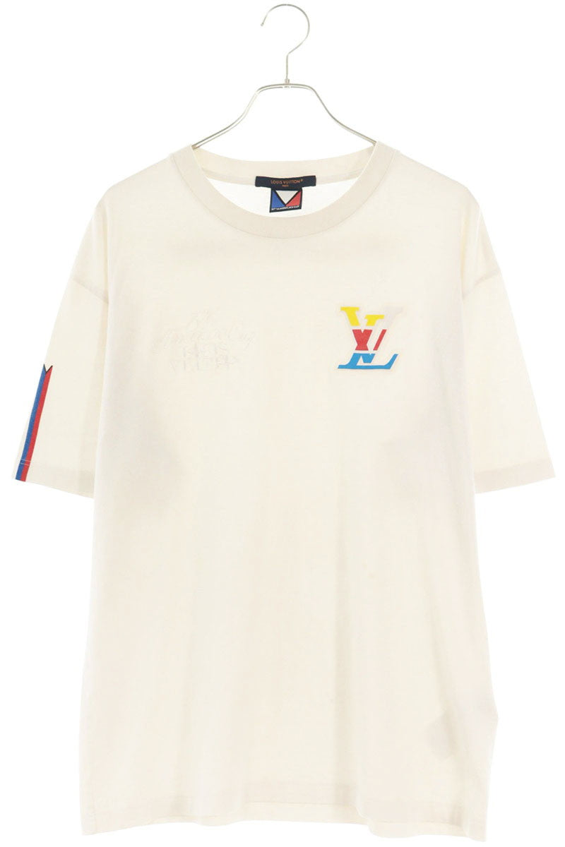 LOUISVUITTON 24AW Graphic Cotton T-Shirt White Size XL