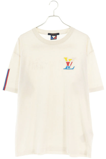 LOUISVUITTON 24AW Graphic Cotton T-Shirt White Size XL