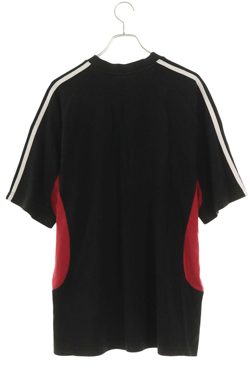 BALENCIAGA 23SS Logo Embroidered T-Shirt Multi Size S