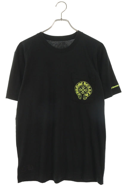 Chrome Hearts Horseshoe Tee Black Yellow Size M
