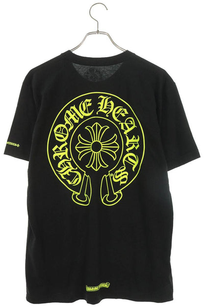 Chrome Hearts Horseshoe Tee Black Yellow Size M