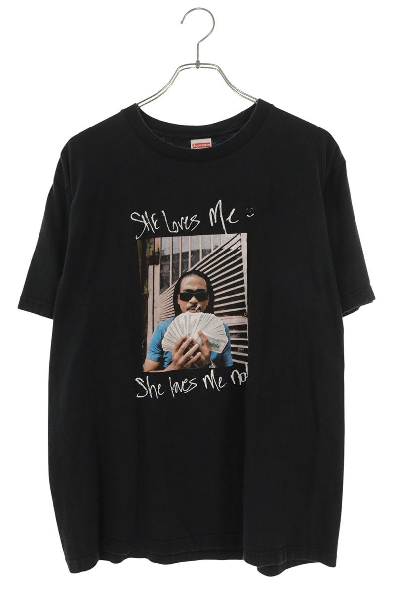 SUPREME Max B Photo Print T-Shirt Black Size M
