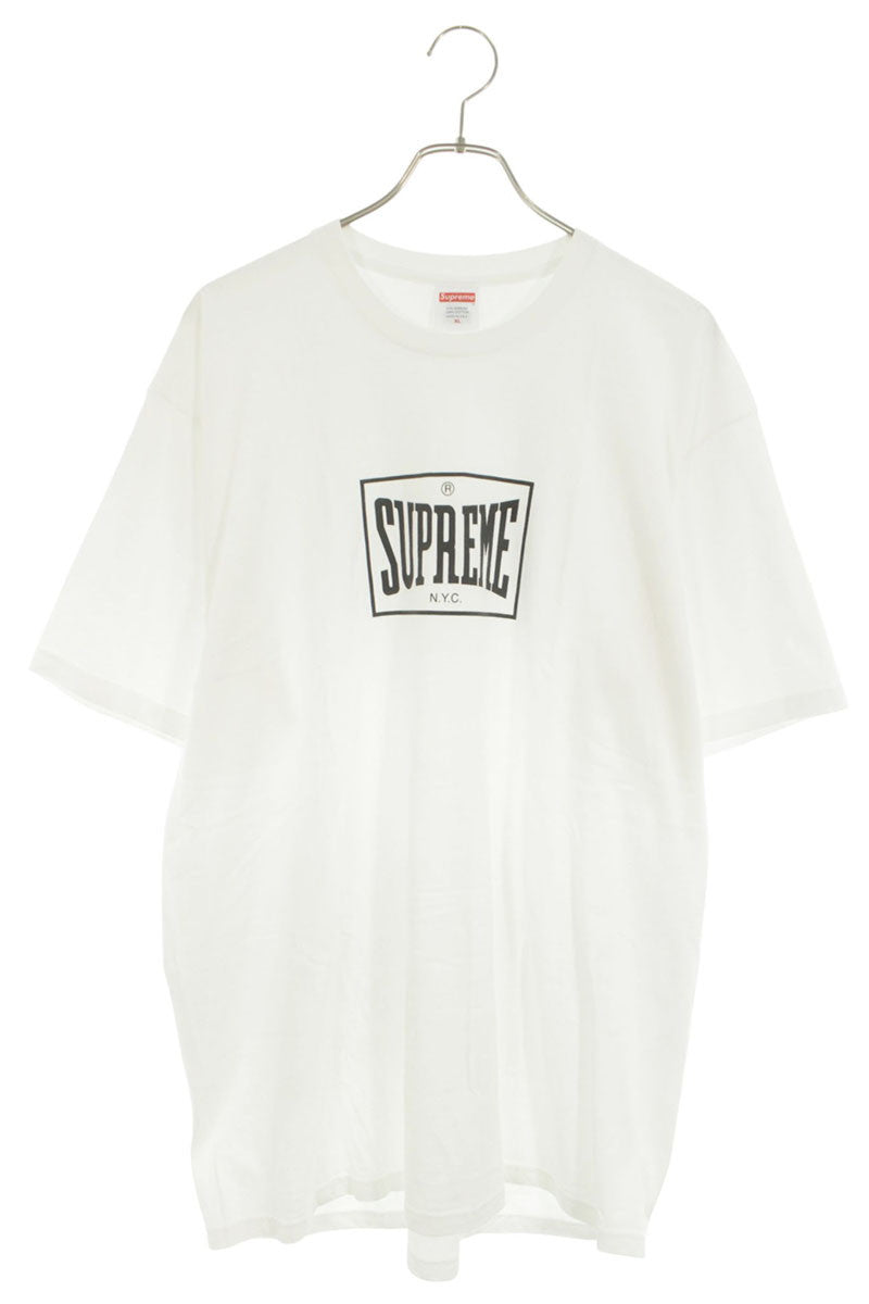 SUPREME 23AW Warm Up T-Shirt White Size XL