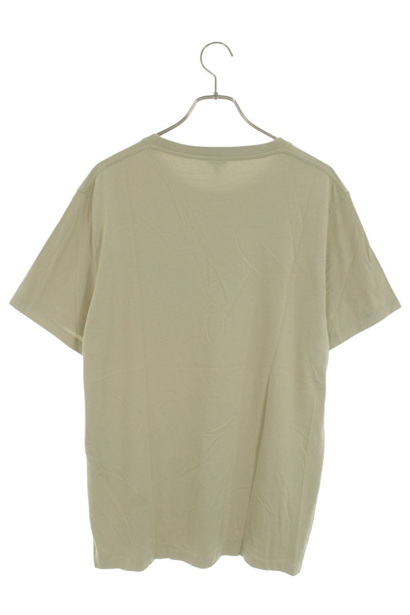 LOEWE Anagram Embroidered Print T-Shirt Beige Size XL