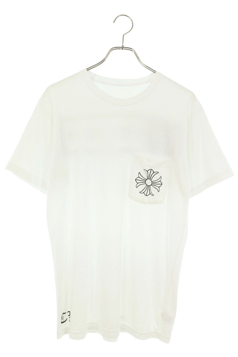 Chrome Hearts Back Logo Print T-Shirt White Size M