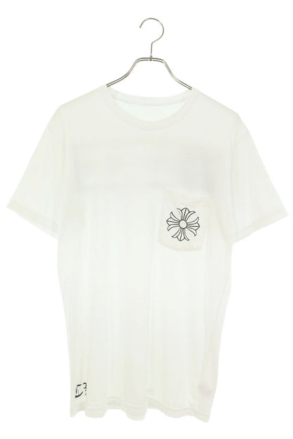 Chrome Hearts Back Logo Print T-Shirt White Size M