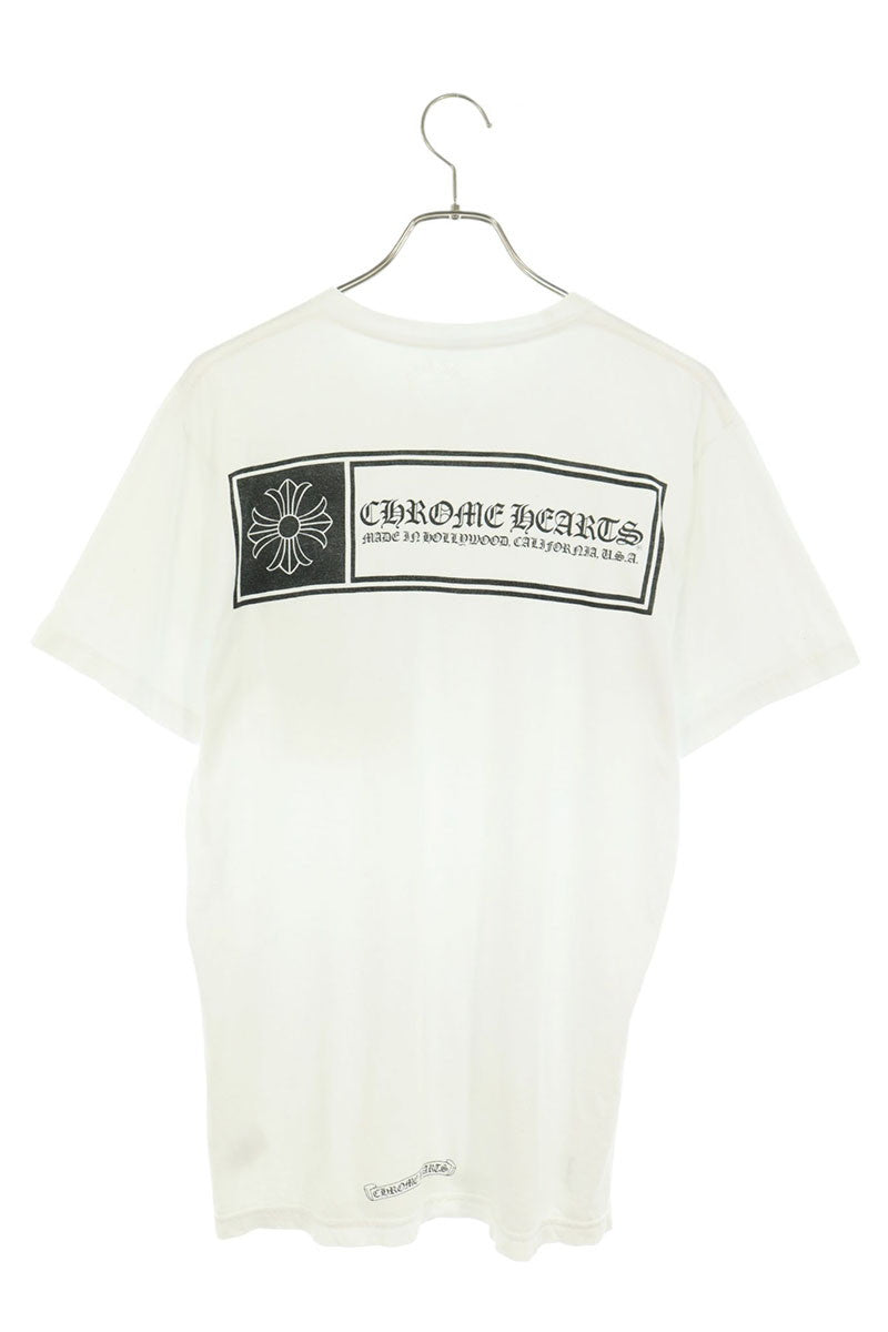 Chrome Hearts Back Logo Print T-Shirt White Size M