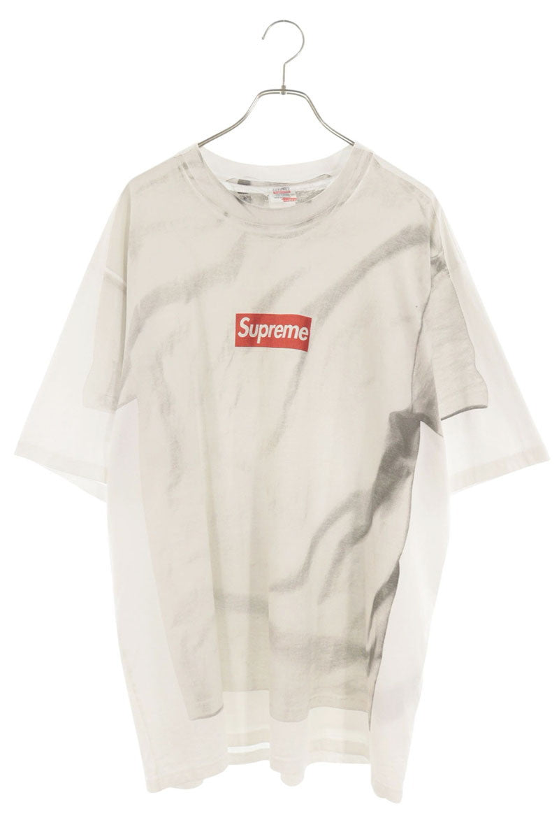 SUPREME x MM6 24SS Transfer Box Logo Tee White XXL Size XXL