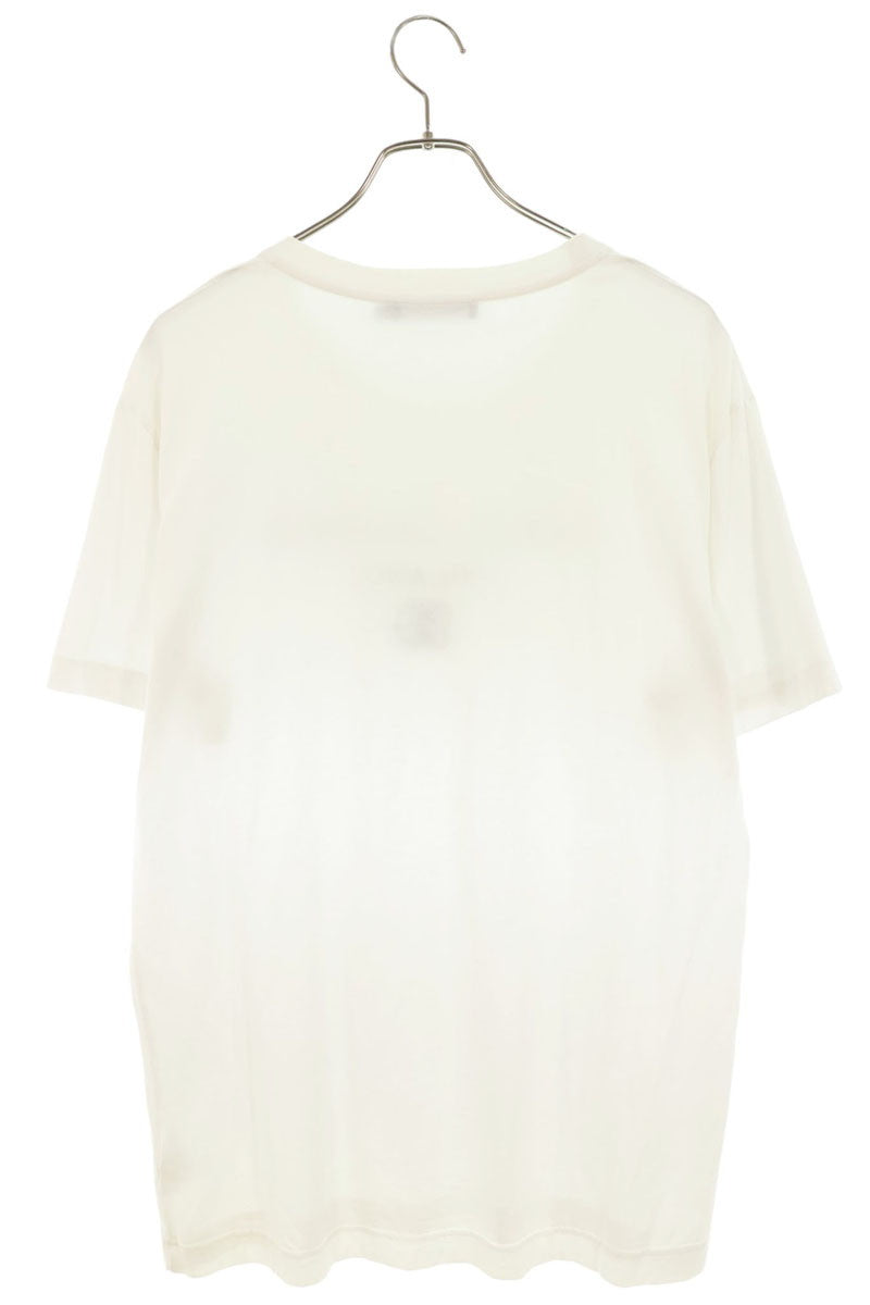 DOLCE & GABBANA Front Logo Cotton T-Shirt White Size L