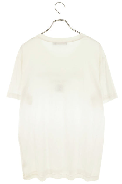 DOLCE & GABBANA Front Logo Cotton T-Shirt White Size L