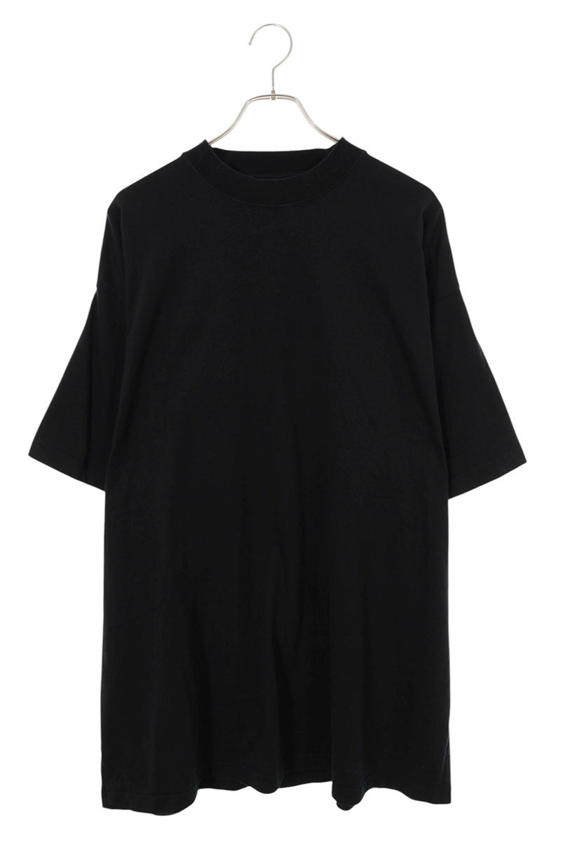 BALENCIAGA Black Inside Out Cotton Oversized T-Shirt Size 3