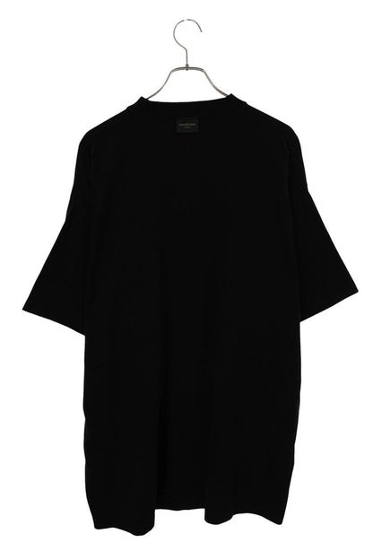 BALENCIAGA Black Inside Out Cotton Oversized T-Shirt Size 3