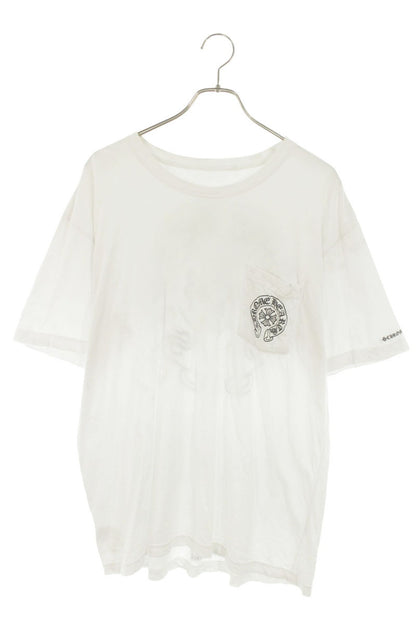 Chrome Hearts White Cotton Back Print T-Shirt Size XL