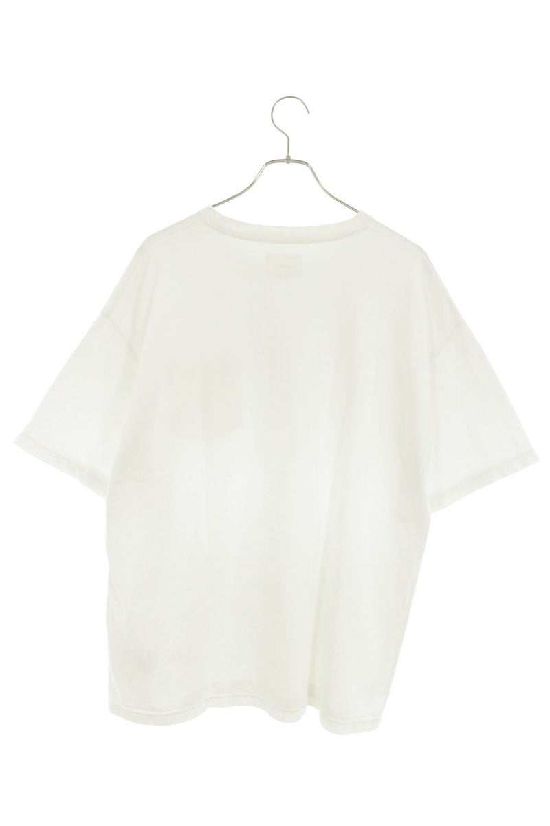 WTAPS White Cotton Logo Embroidered Pocket T-shirt Size 3