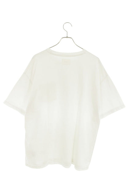 WTAPS White Cotton Logo Embroidered Pocket T-shirt Size 3